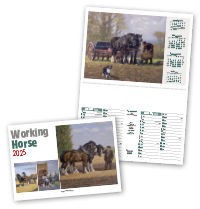 Working Horse Postage Saver Calendar