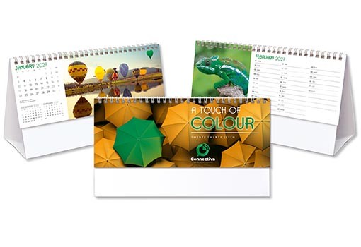 A Touch of Colour Desk Calendar