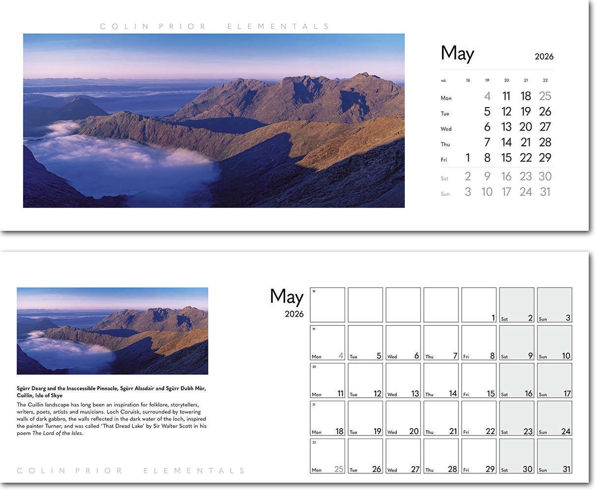 Colin Prior Task Station Desk Calendar