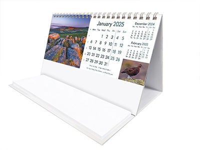 Rural Britain Task Station Desk Calendar