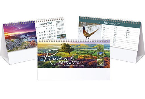 Rural Britain Desk Calendar