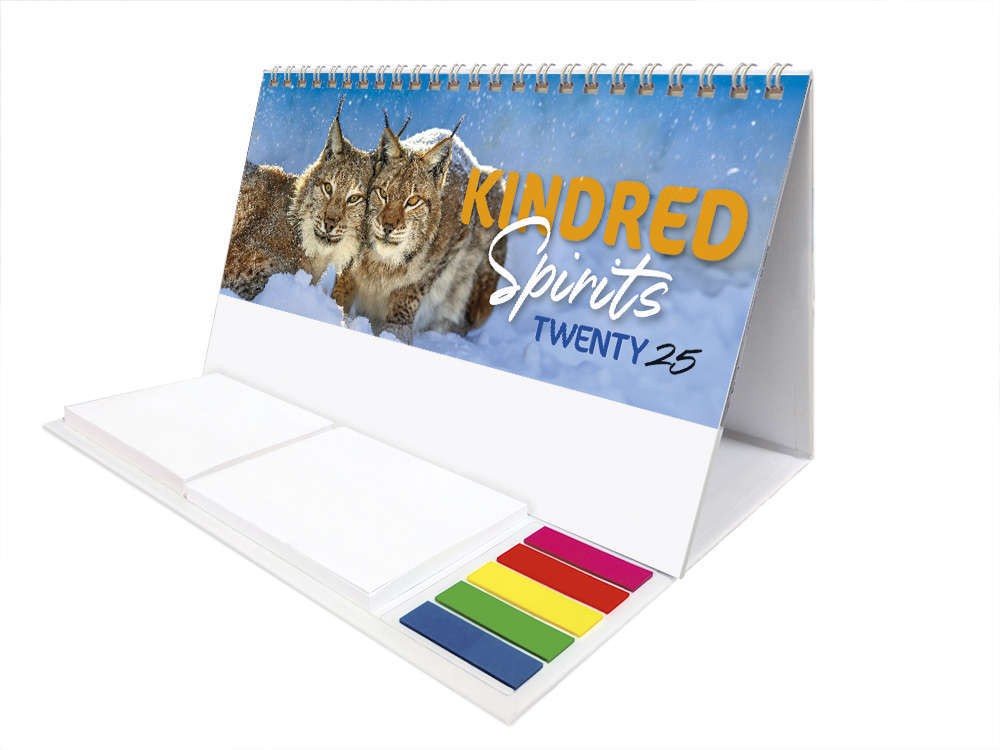 Kindred Spirits Note Station Desk Calendar