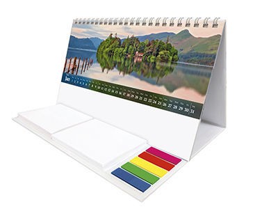 Wild Britain Note Station Desk Calendar 