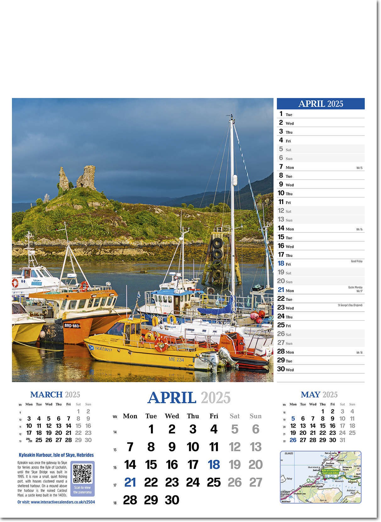 Splendour of Scotland Calendar