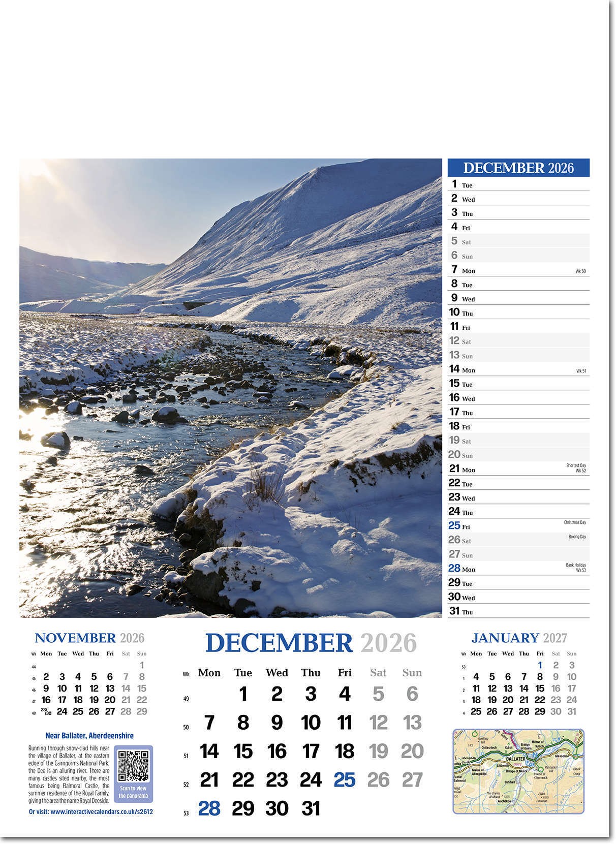 Splendour of Scotland Calendar