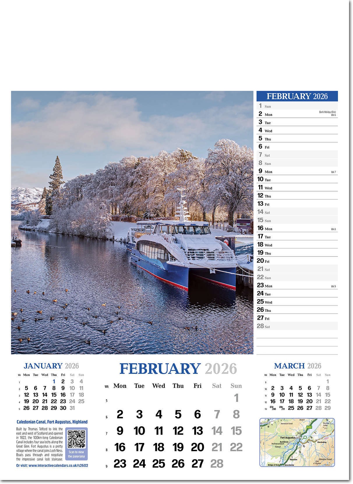 Splendour of Scotland Calendar