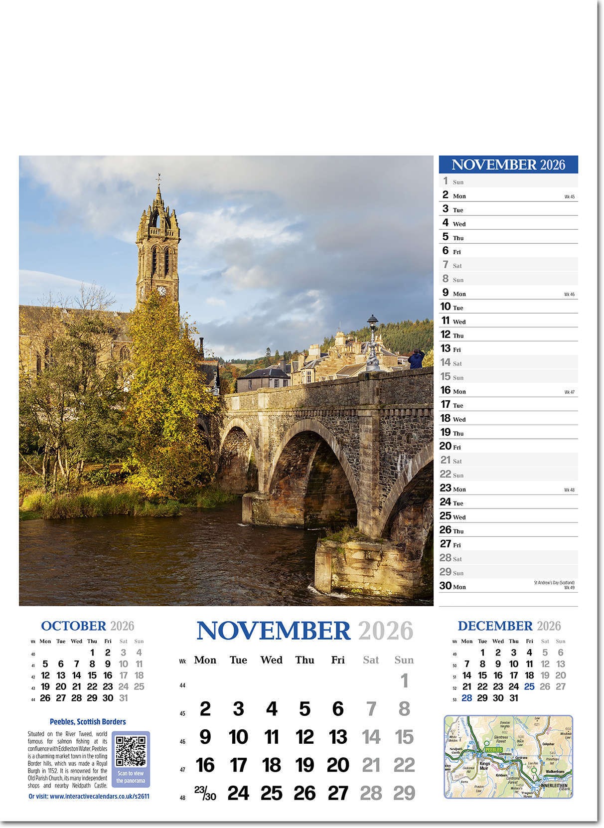 Splendour of Scotland Calendar