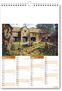 Rustic Calendar