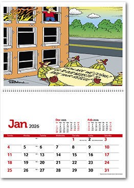 Working Wind-Ups Postage Saver Calendar