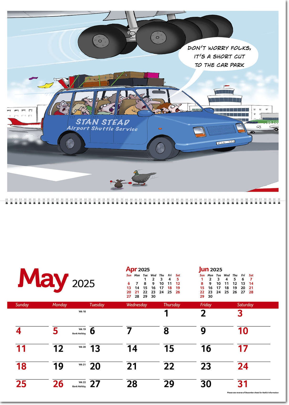 Working Wind-Ups Postage Saver Calendar