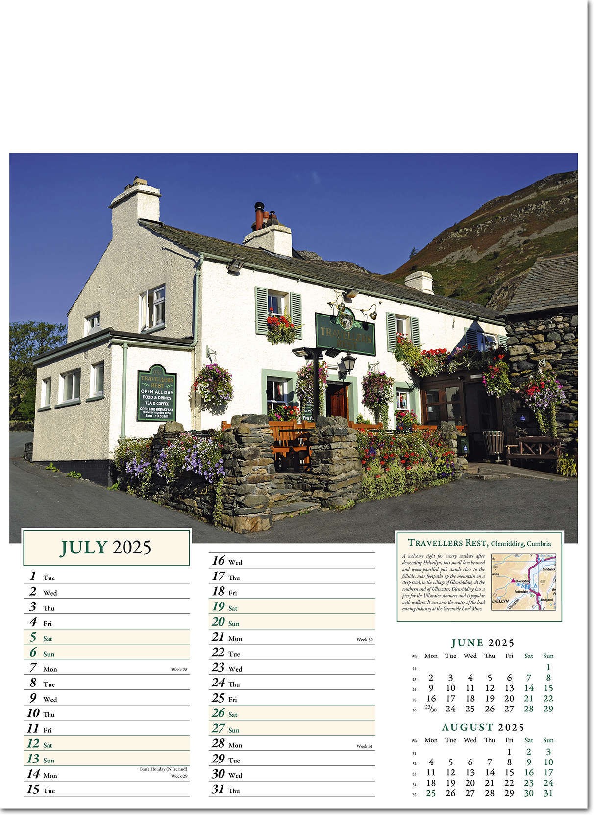 Olde Worlde Inns Calendar
