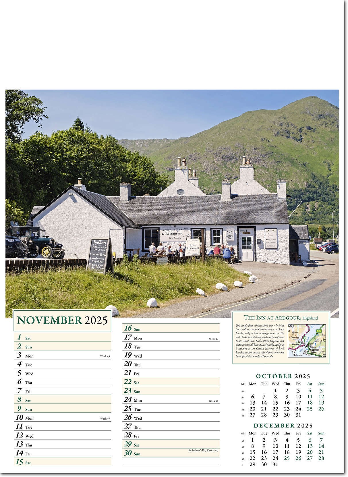 Olde Worlde Inns Calendar
