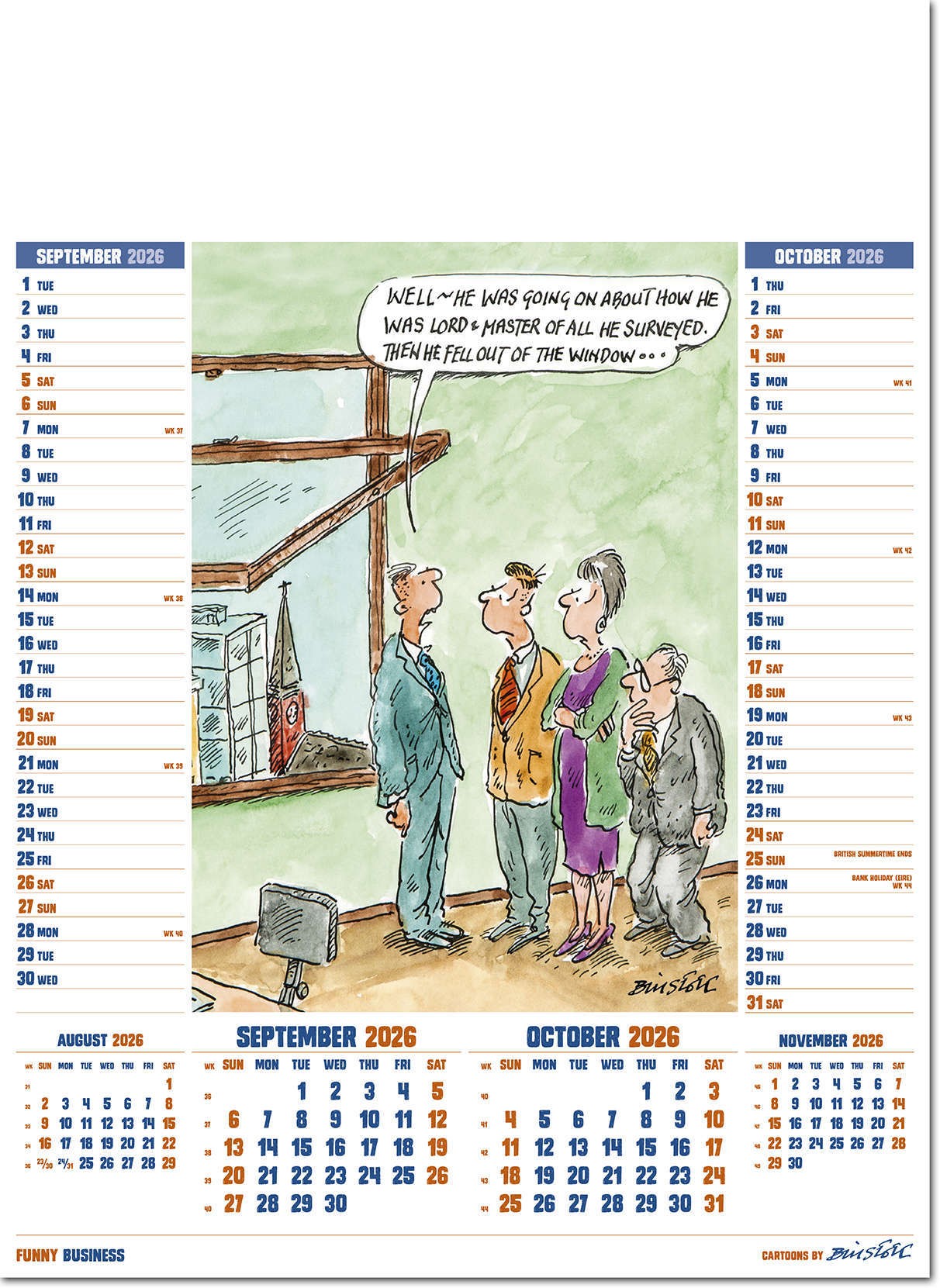 Funny Business Calendar