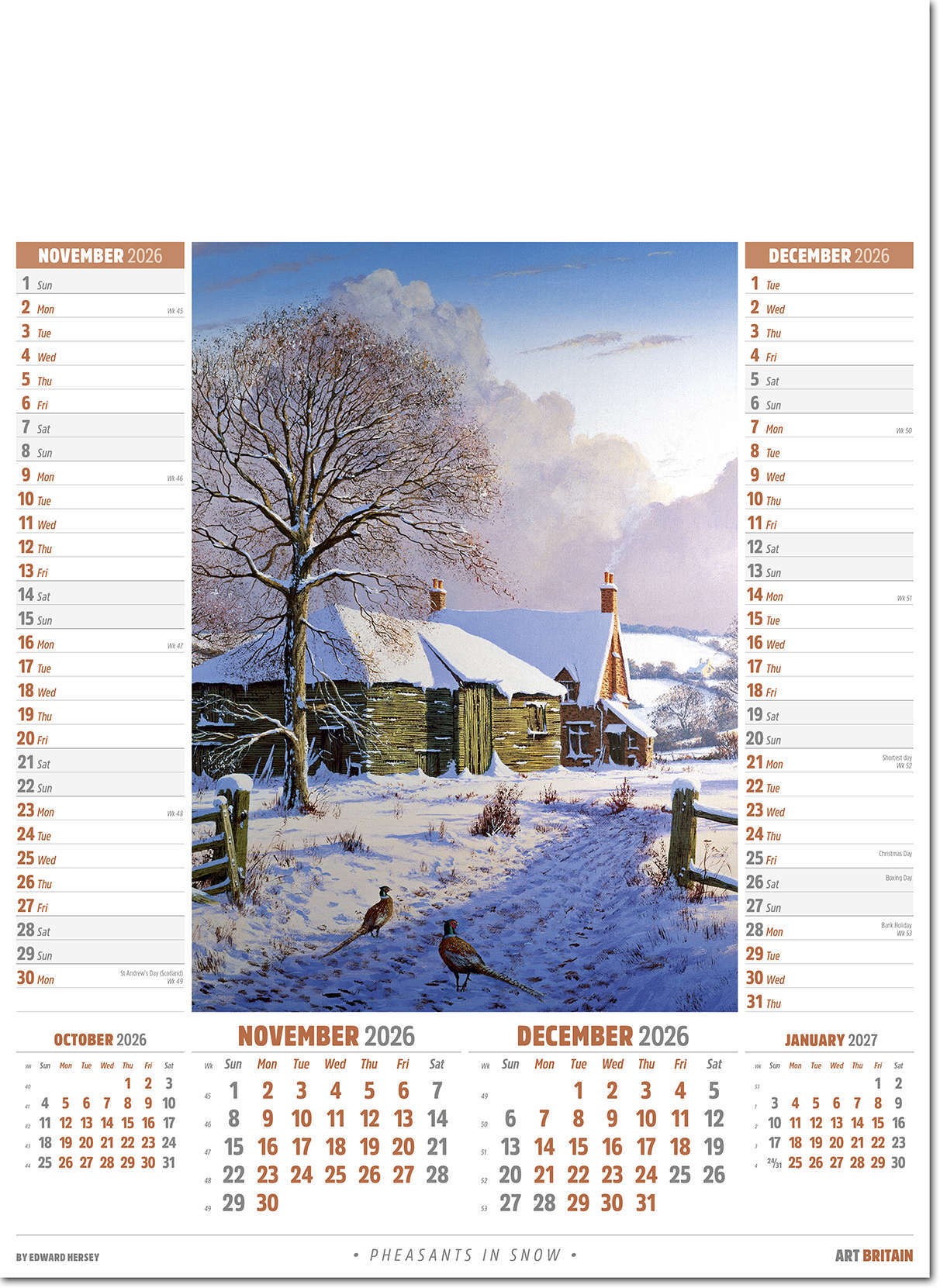 Art Britain Calendar