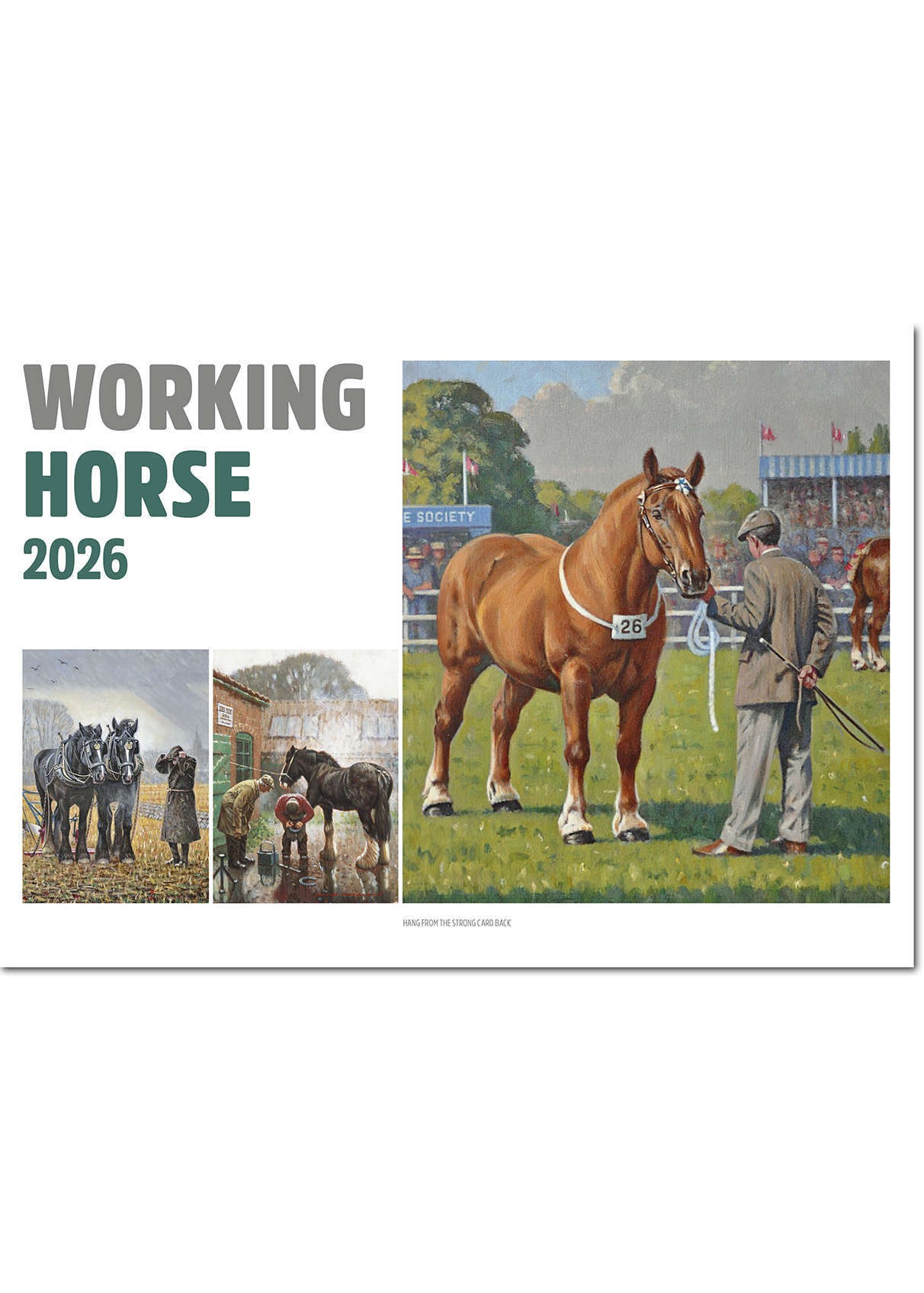 Working Horse Postage Saver Calendar